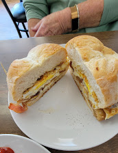 Bacon Egg And Cheese On Hard Roll