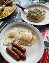 Biscuits And Gravy Eggs