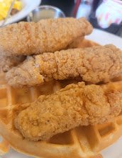 Crispy Chicken And Waffle