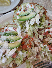 Chicken Tostadas