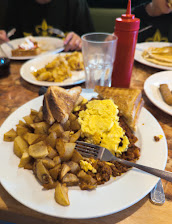 Chorizo Hash With Eggs And Toast