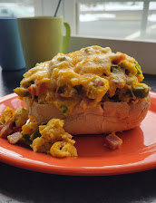 Baked Egg Boat