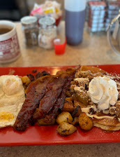 Apple Crumble Pancakes