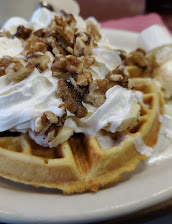 Banana Walnut Waffle