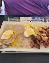 Biscuit Gravy Egg Benny