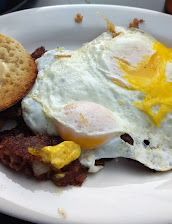 Corned Beef Hash And Eggs Over Easy